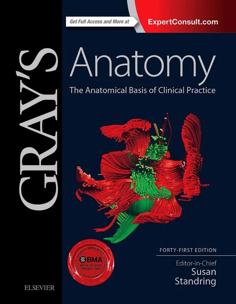 Gray's Anatomy: The Anatomical Basis of Clinical Practice (41nd Ed.) Susan Standring (Volume I and Volume II)