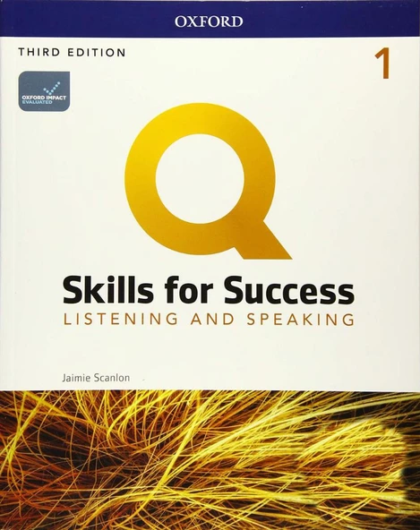 Q Skills For Success Listening and Speaking 1 ( Third (3rd) Ed.) + DVD (Cd li versiyon - KOD YOKTUR)