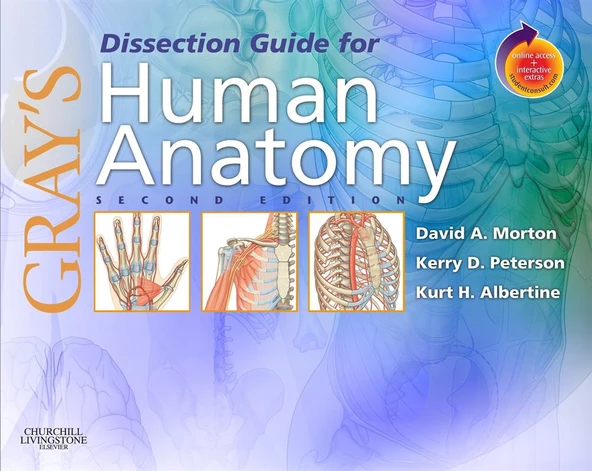 GRAY'S DISSECTION GUIDE FOR HUMAN ANATOMY MORTON ürün görseli 1