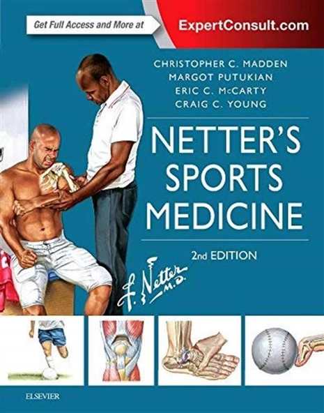Netter's Sports Medicine (Netter Clinical Science) 2nd Edition Christopher Madden MD FACSM ürün görseli 1