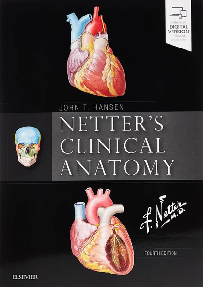 Netter's Clinical Anatomy (Netter Basic Science) 4th Edition John T. Hansen