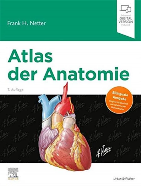 Atlas der Anatomie: Deutsche Übersetzung von Christian M. Hammer - Mit StudentConsult-Zugang ürün görseli 1