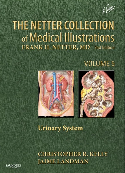The Netter Collection of Medical Illustrations: Urinary System 2nd Edition Christopher R Kelly ürün görseli 1