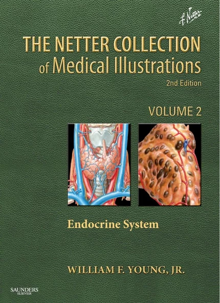 The Netter Collection of Medical Illustrations: The Endocrine System 2nd Edition William F. Young Jr. MD ürün görseli 1