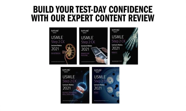 USMLE Step 2 CK Lecture Notes 2021: 5-book set (Kaplan Test Prep) - 2