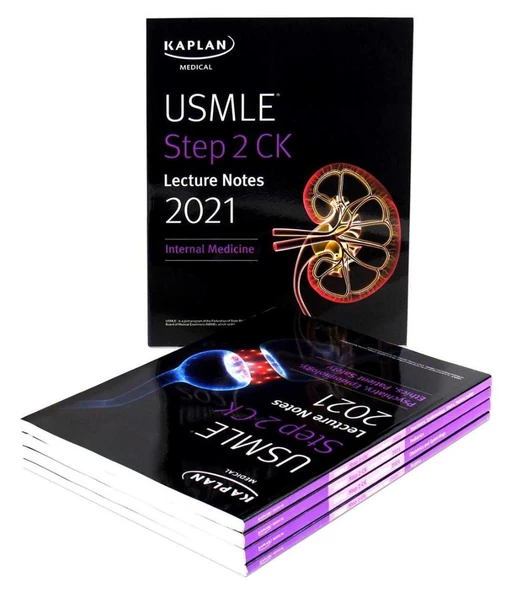 USMLE Step 2 CK Lecture Notes 2021: 5-book set (Kaplan Test Prep)