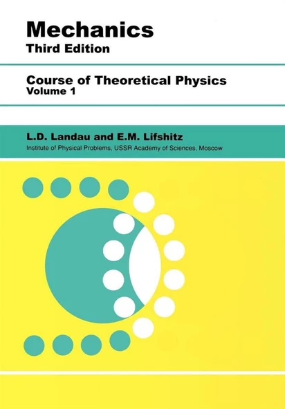 Mechanics Course of Theoretical Physics Volume 1, (3rd Ed. - 1976) Landau, L D_Lifshitz, E M ürün görseli 1