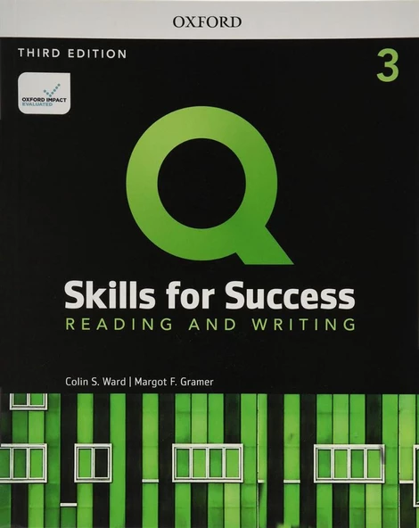 Q Skills For Success Reading and Writing 3 ( Third (3rd) Ed.) + DVD (Cd li versiyon - KOD YOKTUR) ürün görseli 1