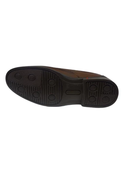 Serhan Ayakkabı 08-L1 Erkek Taba (40-44) Deri Comfort Ayakkabı - 5