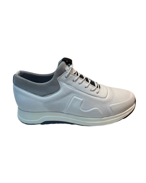 Voyager 5333-1 Erkek Beyaz Hakiki Deri Casual Ayakkabı