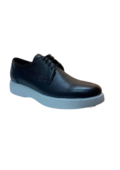 Cem Pekşen 2908 Erkek Füme (39-44) Deri Klasik Ayakkabı - 2