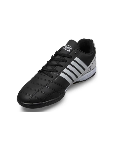 M.P. 231-1134 Mr Erkek Siyah-Beyaz Halı Saha Futbol Ayakkabı - 2