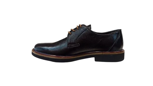 Cem Pekşen BH203 Erkek Siyah (39-45) Deri Klasik Ayakkabı - 3