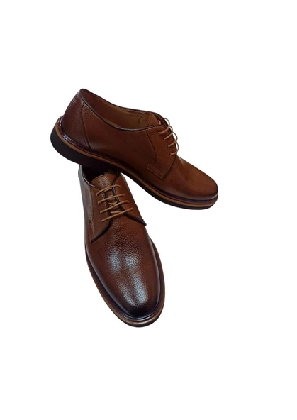 Cem Pekşen BH203 Erkek Taba (40-45) Deri Klasik Ayakkabı - 5