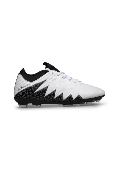 M.P. 231-1143 Mr Erkek Beyaz Çoraplı Krampon Fulbol Ayakkabı