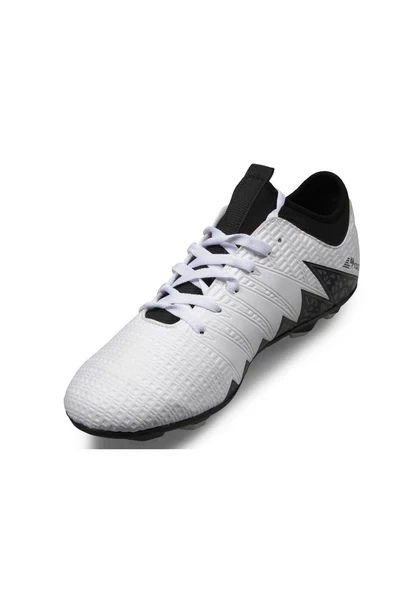 M.P. 231-1143 Mr Erkek Beyaz Çoraplı Krampon Fulbol Ayakkabı - 2