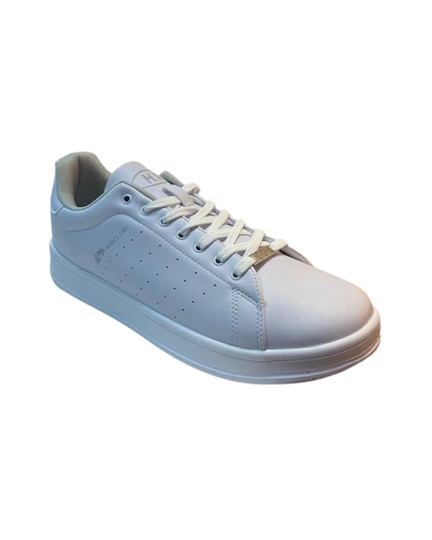 M.P. 232-1255 Bn Erkek Beyaz Cilt Günlük Spor Ayakkabı - 2