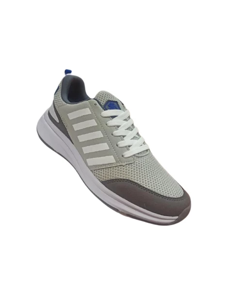 M.P. 231-1046 Mr. Erkek Gri-Beyaz Sneaker Ayakkabı - 3