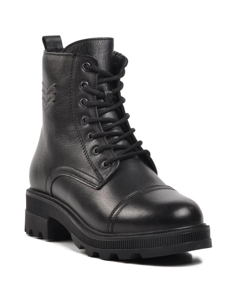 Voyager 8892 Zn Kadın Siyah Nata Deri Bot - 3