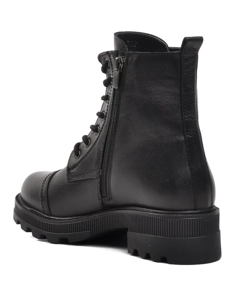 Voyager 8892 Zn Kadın Siyah Nata Deri Bot - 4