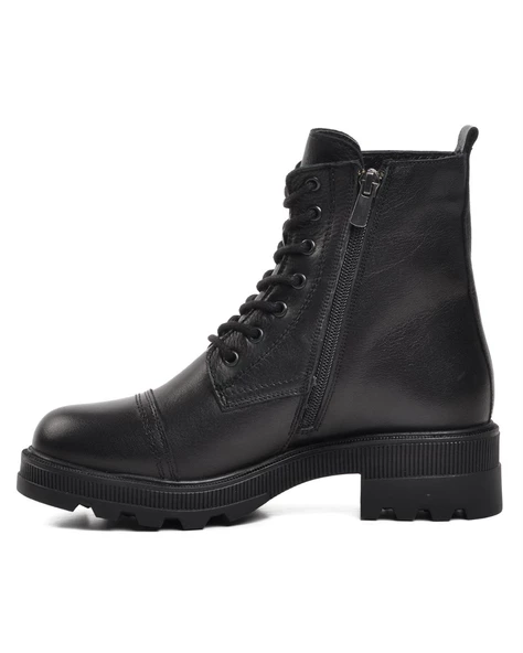 Voyager 8892 Zn Kadın Siyah Nata Deri Bot - 2