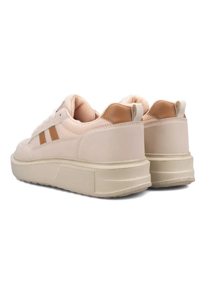 Darkstep 151 Bej Anorak Kalın Taban Sneaker Ayakkabı - 3