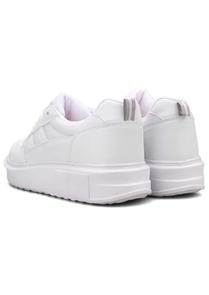 Darkstep 151 Beyaz Anorak Kalın Taban Sneaker Ayakkabı - 3