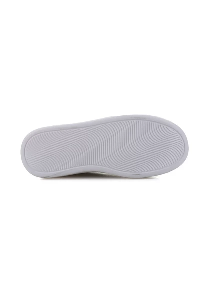 Darkstep 156 Siyah-Beyaz Cilt Kalın Taban Sneaker Ayakkabı - 6