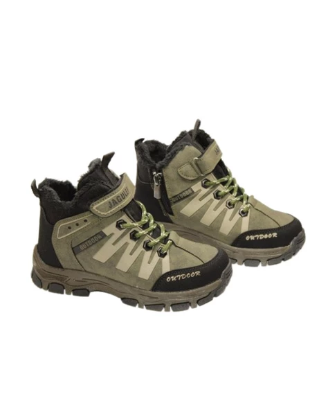 Jagulep Nkt-5 Ft Çocuk Haki-Bej Kışlık Bot - 2