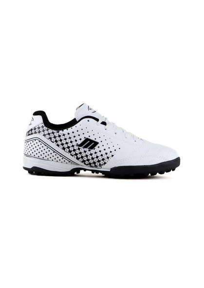 M.P. 231-1132 Erkek Beyaz-Siyah (36-39) Halı Saha Fulbol Ayakkabı