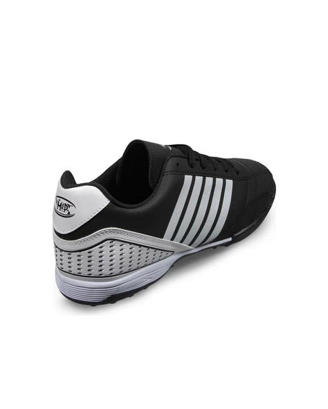 M.P. 231-1134 Erkek Siyah-Beyaz (36-39) Halı Saha Futbol Ayakkabı - 3