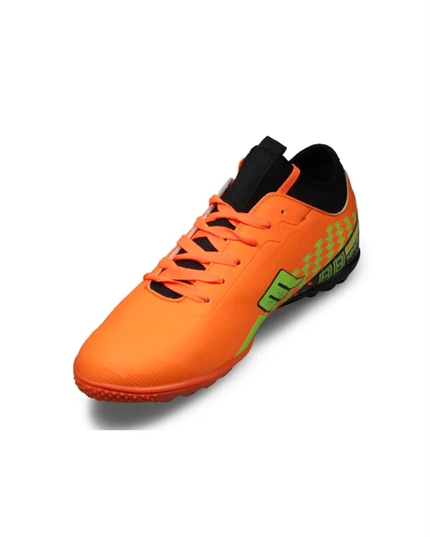 M.P. 231-1138 Erkek Turuncu (36-39) Çoraplı Halı Saha Futbol Ayakkabı - 2
