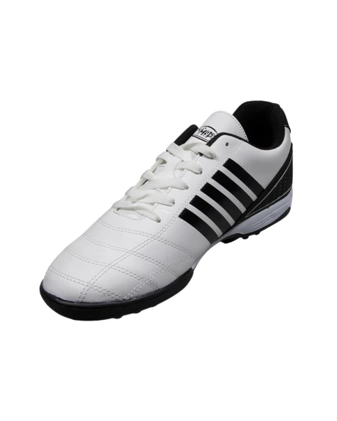 M.P. 231-1134 Erkek Beyaz-Siyah (36-39) Halı Saha Futbol Ayakkabı - 2