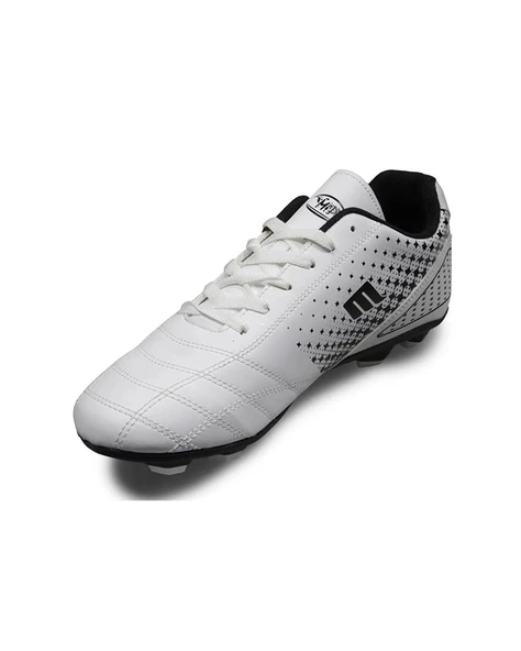 M.P. 231-1133 Erkek Beyaz-Siyah (36-39) Krampon Futbol Ayakkabı - 3