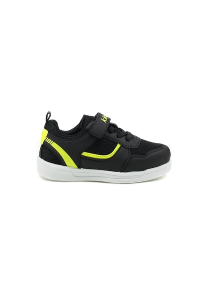 Kinetix Hornet J Tx 3Fx Pt Çocuk Siyah-Neon Yeşil Sneaker Ayakkabı