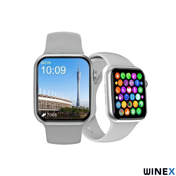Winex Hw22 Plus Akıllı Saat Gümüş - 3