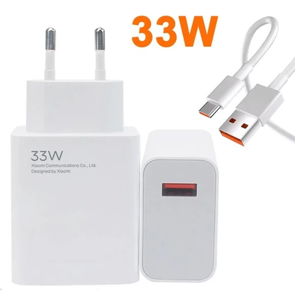 Mdy 11 Ez Orjinal Xiaomi Turbo Hızlı 33W 5A Type-C Hızlı Şarj Cihazı Aleti Mdy-11-Ez