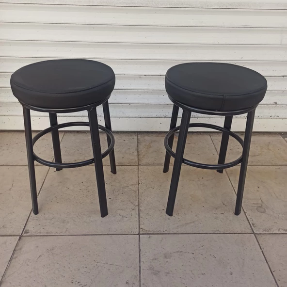 GRANDE HOME TABURE SİYAH - SİYAH MİNDER 48 CM - 4