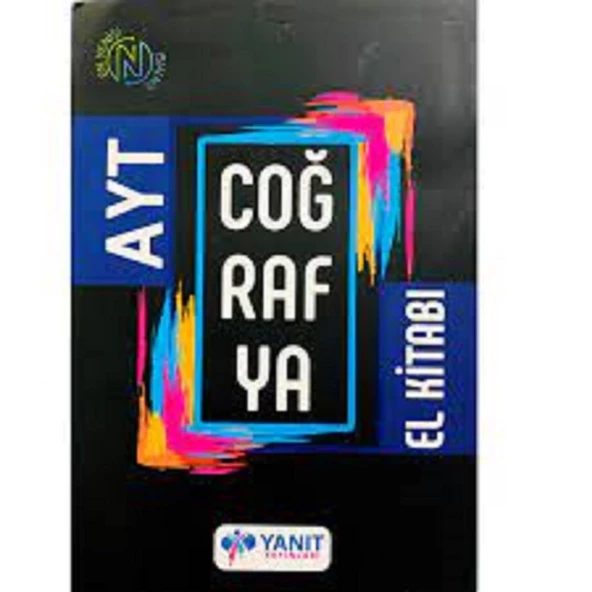 YANIT YAYINLARI AYT COĞRAFYA EL KİTABI