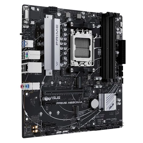 ASUS PRIME A620M-A-CSM DDR5 6400MHz(OC) M.2 HDMI DP mATX AM5 - 3