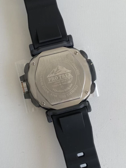 Casio Pro Trek 51mm Silikon Kordon Erkek Kol Saati PRG-600-1CR - 9