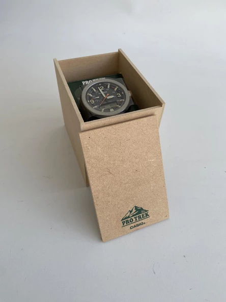 Casio Pro Trek 51mm Silikon Kordon Erkek Kol Saati PRG-600-1CR - 15