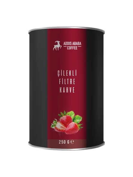 Addis Ababa Coffee Çilekli Filtre Kahve 250 Gr.