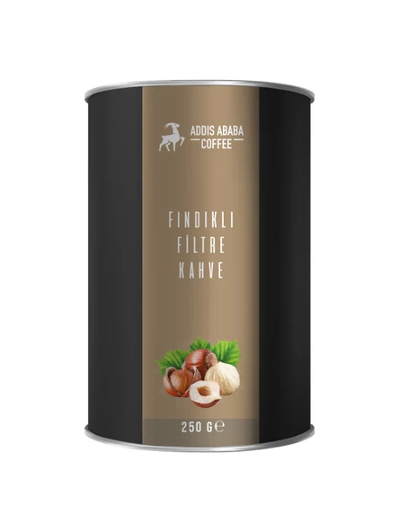 Addis Ababa Coffee Fındıklı Filtre Kahve 250 Gr.