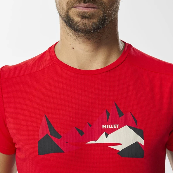 Millet ROCKPOINT Polartec® Power Dry® Erkek Tişört MIV9737 0335 - Resim 5