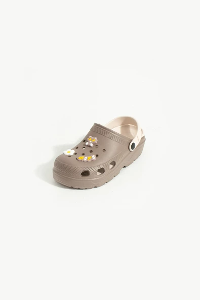 Pembe Potin Kedi Maskotlu Rahat Taban Eva Kadın Sandalet 001-0222-23 - 8