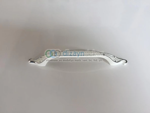 Krom-beyaz Desenli 96 Mm. Kulp