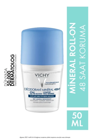 Vichy Roll-On Deodorant Mineral 50 ml