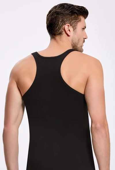 İlke 120 Erkek Rambo Atlet Sıyah  Siyah XL - 2