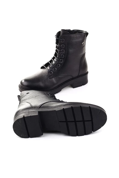 Walkenzo 43560-1 Termo Taban Hakiki Deri Günlük Kadın Bot - 5
